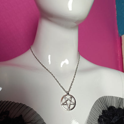 Pentagram Chain Necklace