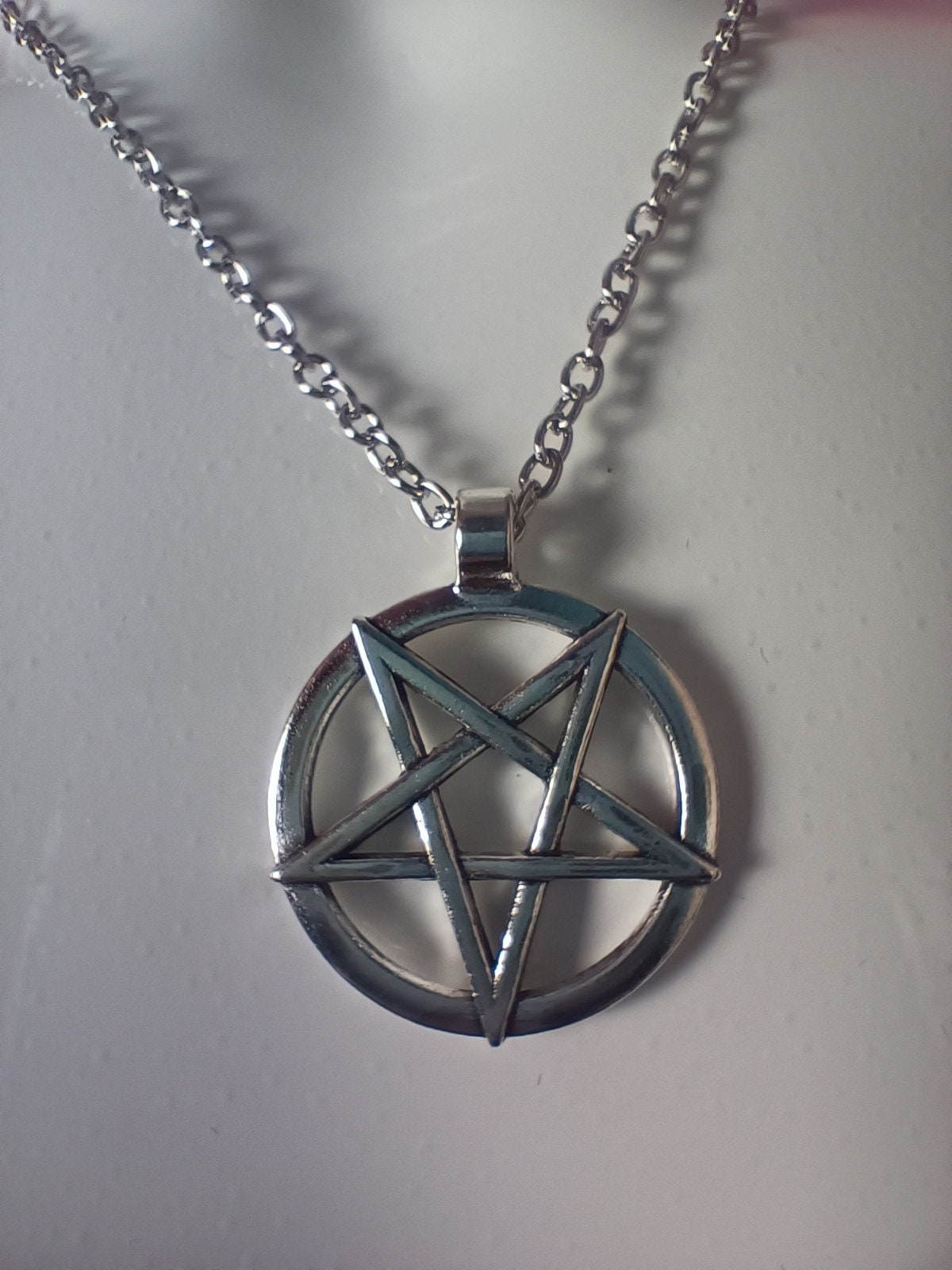Pentagram Chain Necklace