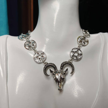 pentagram necklace