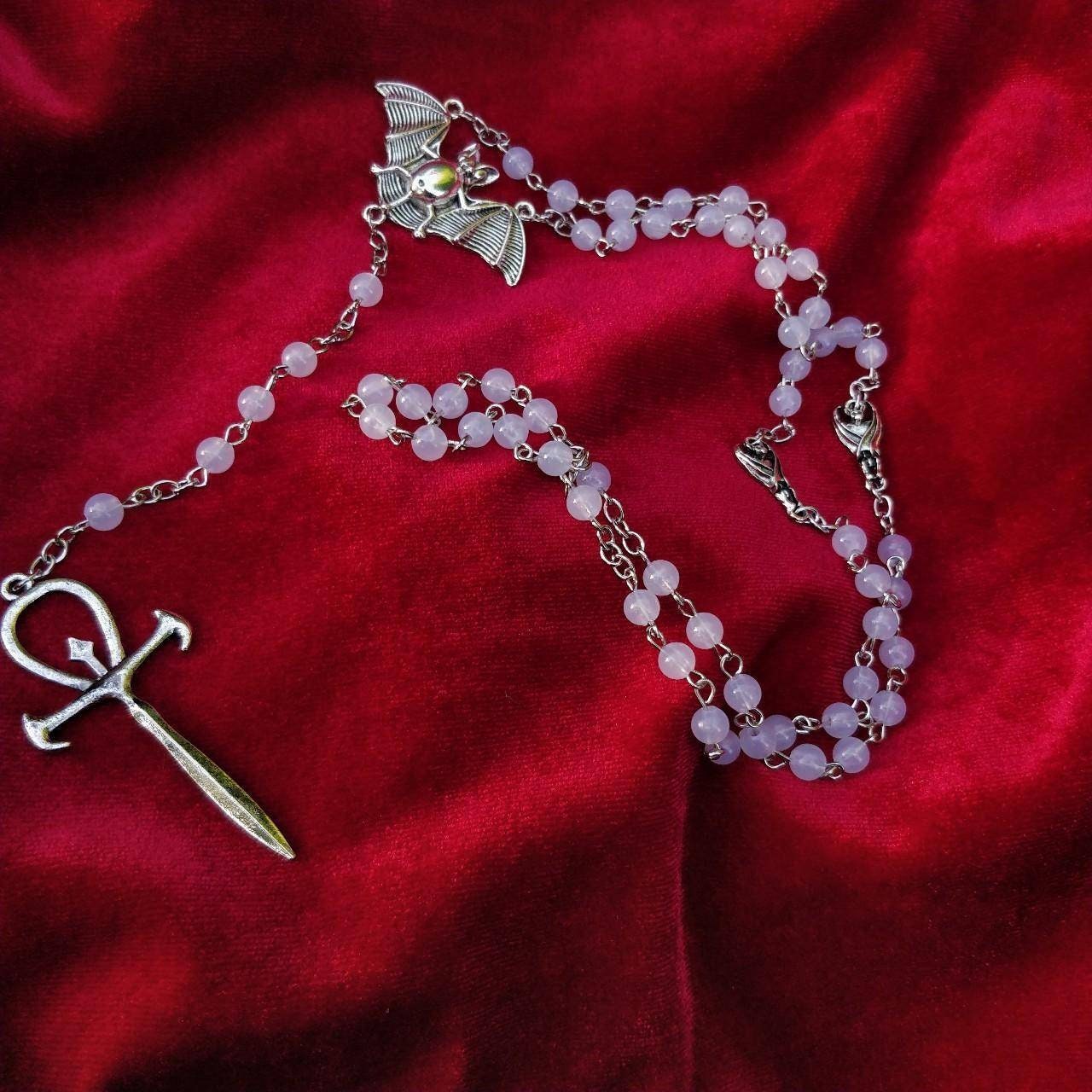 Spooky Rosary Glow In The Dark Vamp