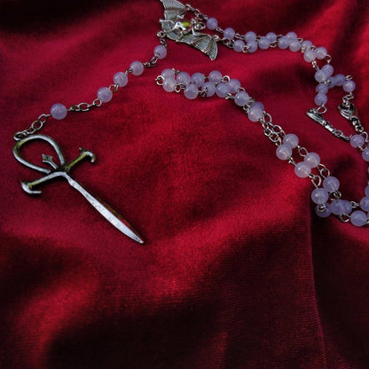 Spooky Rosary Glow In The Dark Vamp