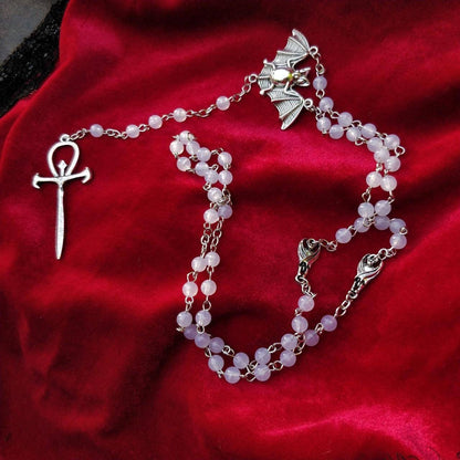Spooky Rosary Glow In The Dark Vamp