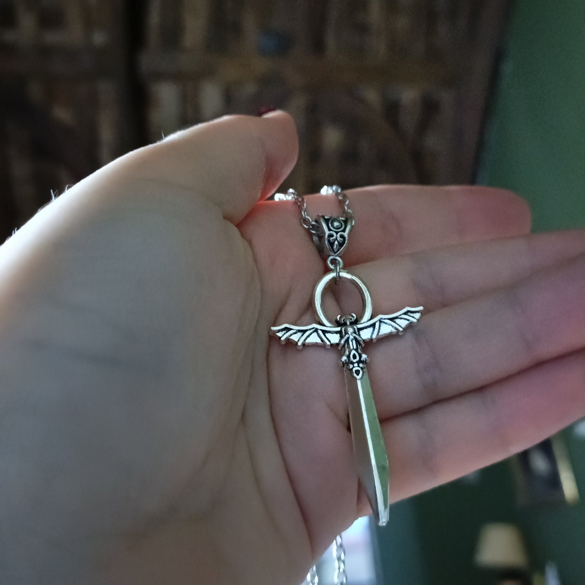 Vampire Ankh necklace