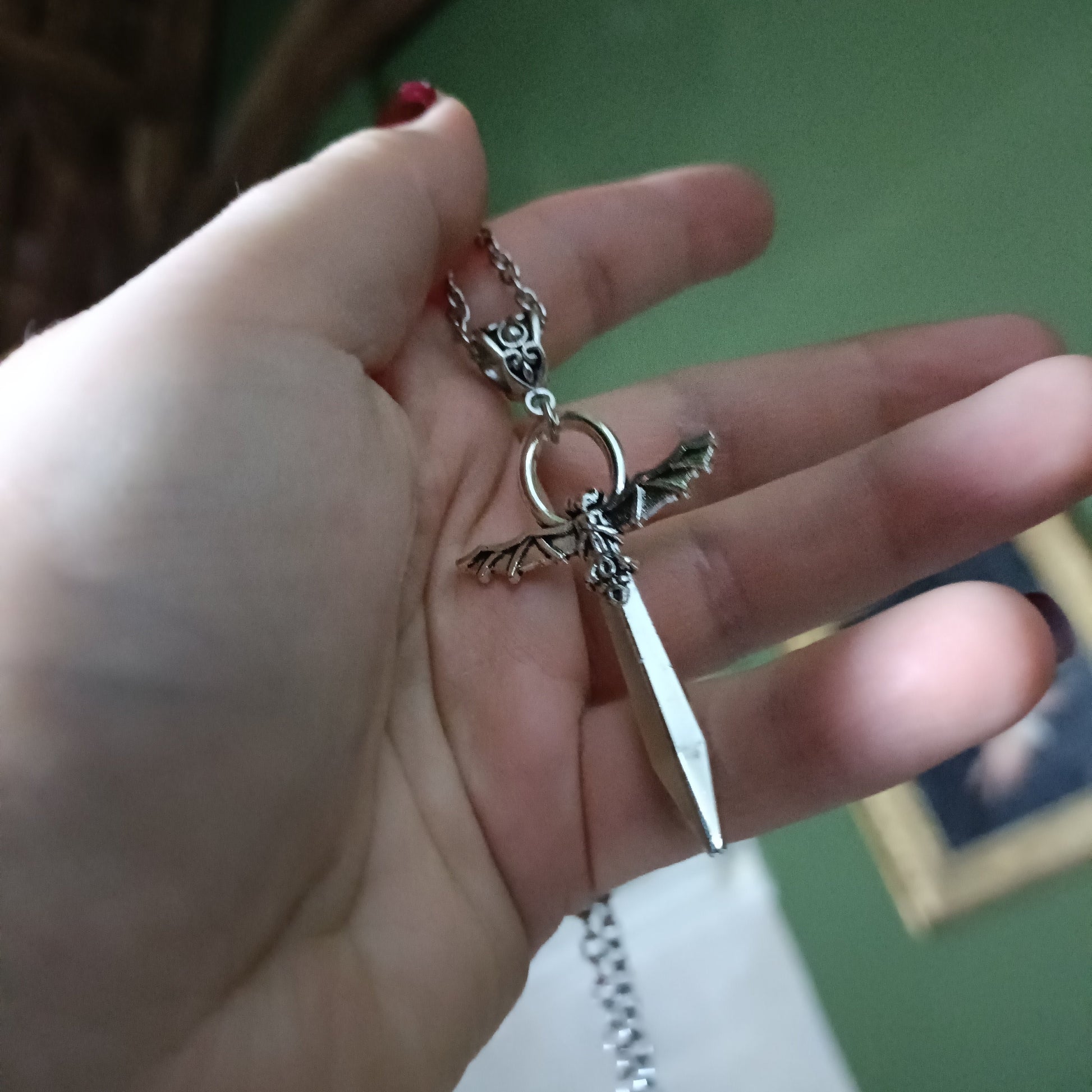 Vampire Ankh necklace