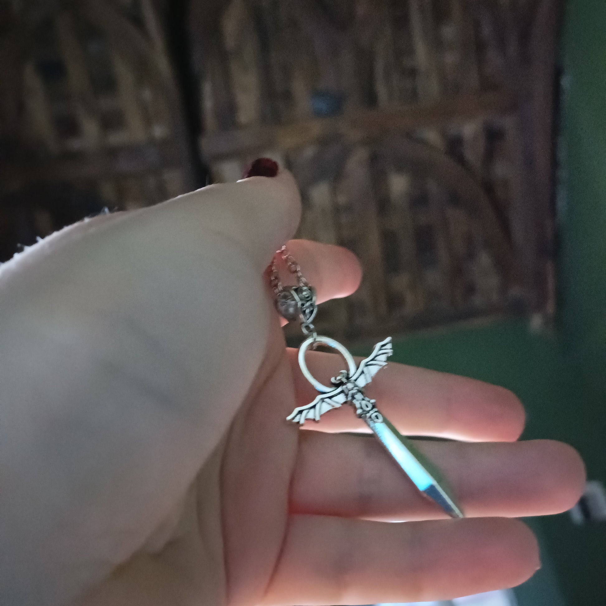 Vampire Ankh necklace