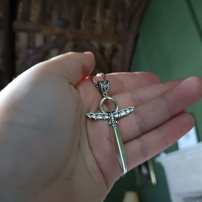 Vampire Ankh necklace