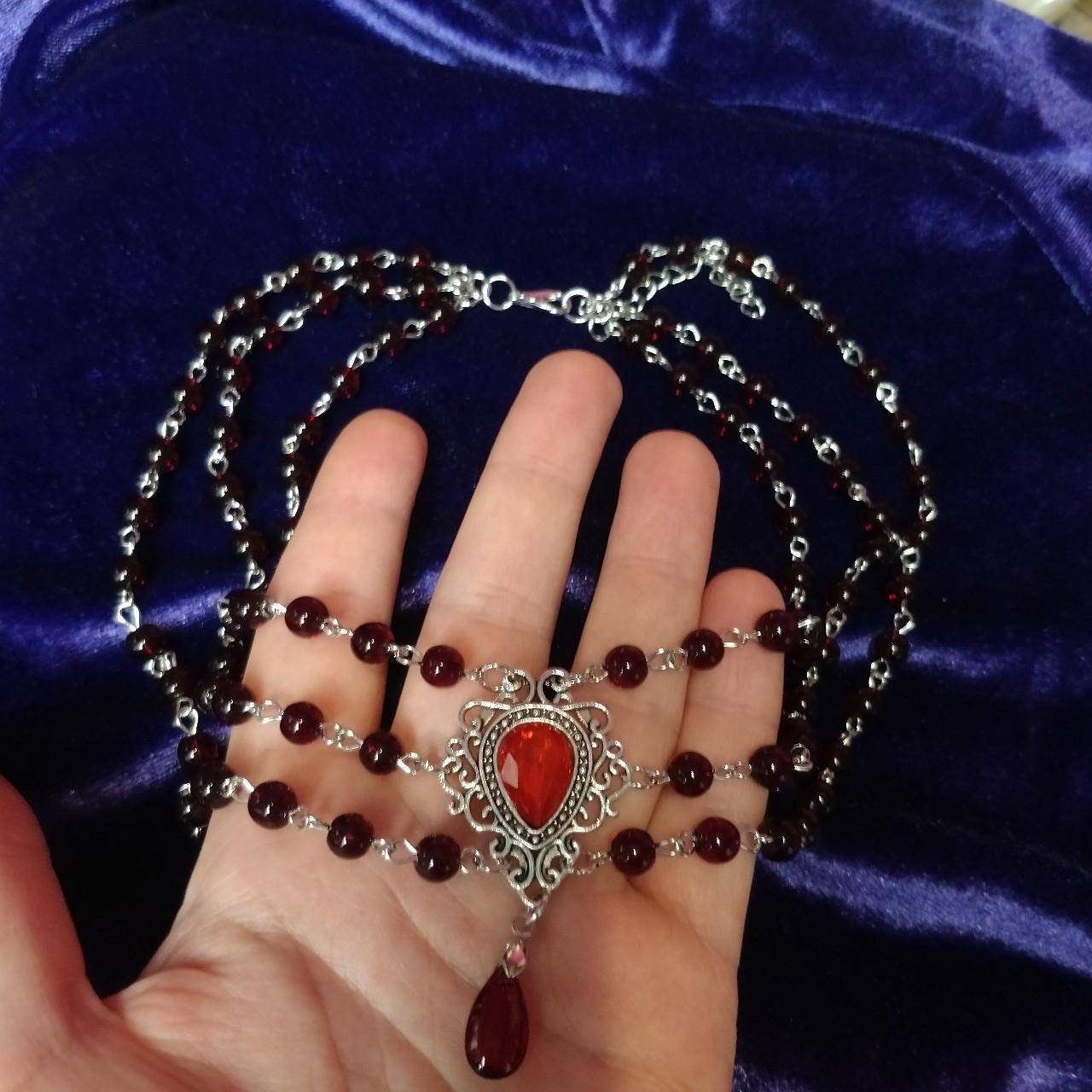 Vampire's Romance Necklace - Triple Layer