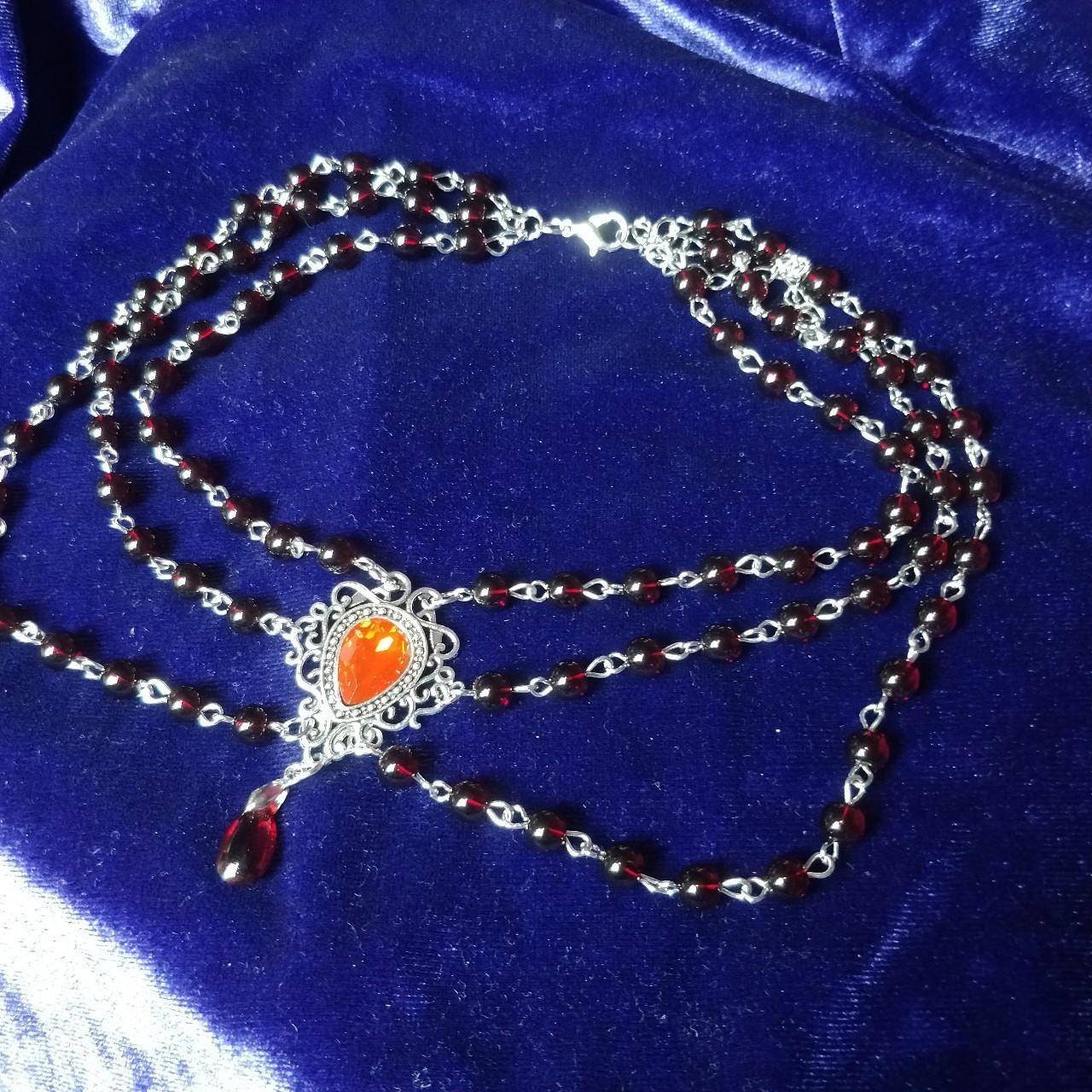Vampire's Romance Necklace - Triple Layer