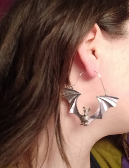 bat-earring-modelled
