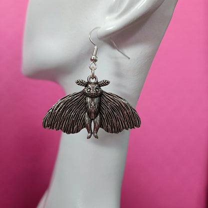 Cryptid Moth Earrings