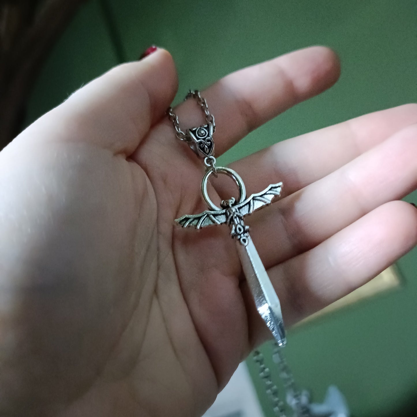 Vampire Ankh necklace