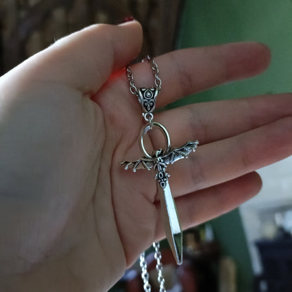 Vampire Ankh necklace